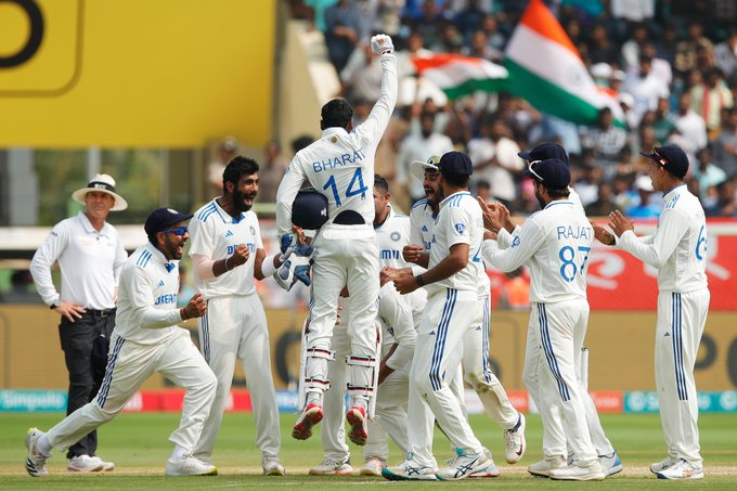 India returns in the series with 106-run win