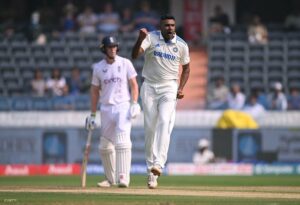 Ashwin takes 500th Test scalp