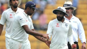 Ashwin- Jadeja duo for India