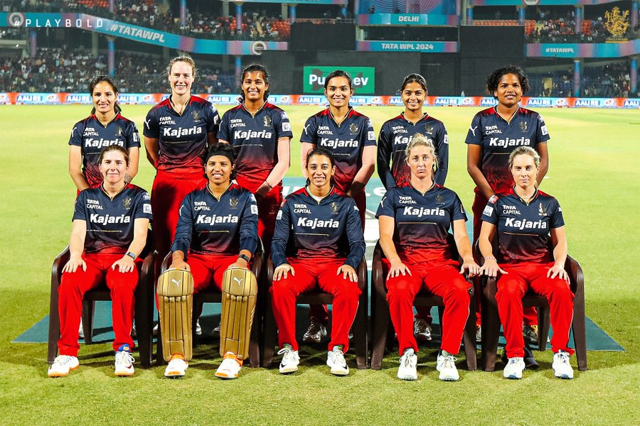 RCB's winning 11 in the final against DC