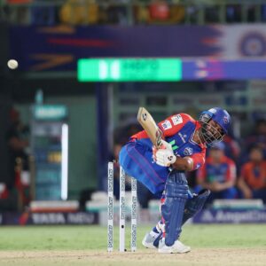 After the destruction of KKR, Pant celebrated his successive fifty. 