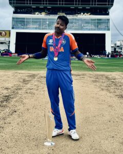 India Picture Taken from Hardik Pandya X Account 