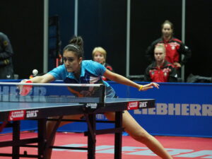 The picture has been taken from Flicker Images The Picture has been taken from Manika Batra By ITTF World 