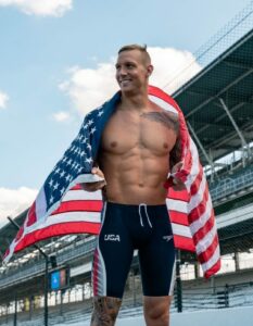 The picture has been taken from Caeleb Dressel Instagram account Paris Olympics 2024