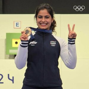 Paris 2024 Olympics The picture has been taken from Manu Bhaker instagram account