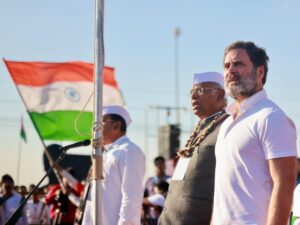 The Picture has been taken from Bhart Jodo Naya Yatra Bharat Jodo Yatra