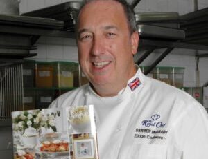 the picture has been given by Chef Darren McGrady