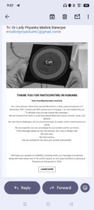 Sydney London, Internationally acclaimed fashion designer, author, and cultural visionary Dr Lady Priyanka Mallick