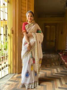 The picture has been given by Madhubani